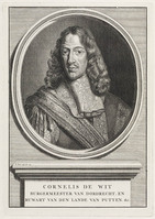 KG 12598
<br/>
Portret van Johan de Wit.
<br/>
<em>Picart, Bernard (1673-1733)</em>